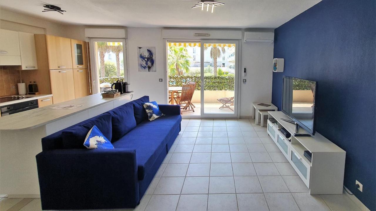 L'atalante, 2 Pièces 47m2 Rénové Résidence Piscine Appartement Villeneuve-Loubet